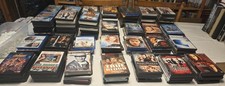 190 Assorted DVDs and Blu-ray Disc. Various genre. All have cases