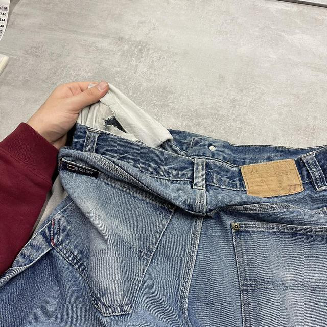 Blue baggy skate jeans W34 image 8