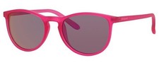 Polaroid Square Girls Sunglasses PLD 8016/N 0IMS/AI 48mm Pink - Grey Lens - NEW