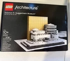 SEALED NEW LEGO ARCHITECTURE 21004 Guggenheim Museum RETIRED FRANK LLOYD WRIGHT