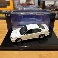 1:43 Autoart Subaru Legacy B4 1999 4 Door Saloon White 58612