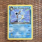 Pokémon TCG Dark Blastoise Team Rocket 20/82 Rare 2000 70 HP 1st Edition Regular