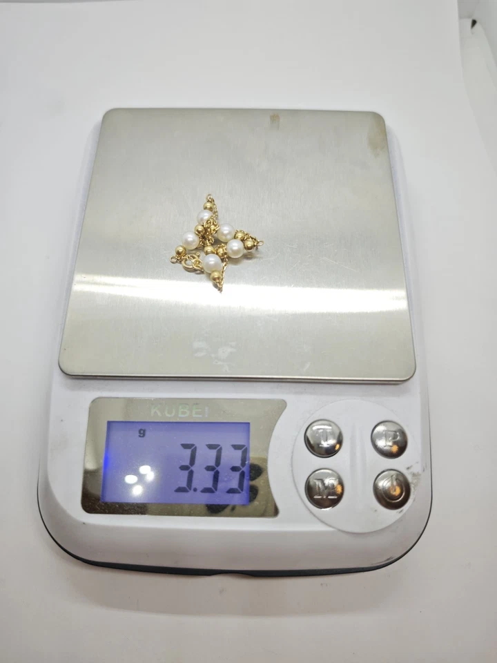 Armband Perle 585 er Gelbgold 19 cm - Bild 3 von 3