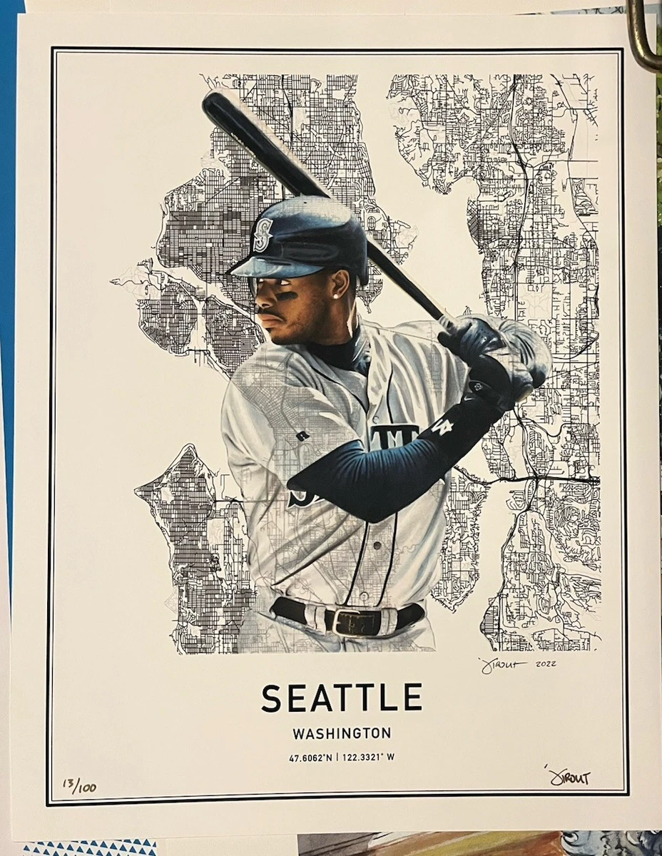 Ken Griffey Jr 棒球MLB 原始亲笔签名海报、印刷品| eBay