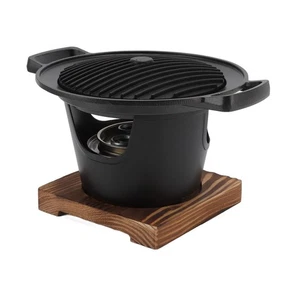 Portable Charcoal Grill, Japanese Hibachi BBQ for Indoor/Outdoor Use, Camping