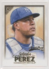 2018 Topps Gallery Artist Proof Salvador Perez #123 z7h
