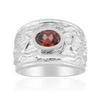 Kambodschanischer Rosa Zirkon Silber Ring