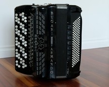 "Bugari Armando" ARTIST Cass. ARS Bayan, B-system Chromatic Accordion