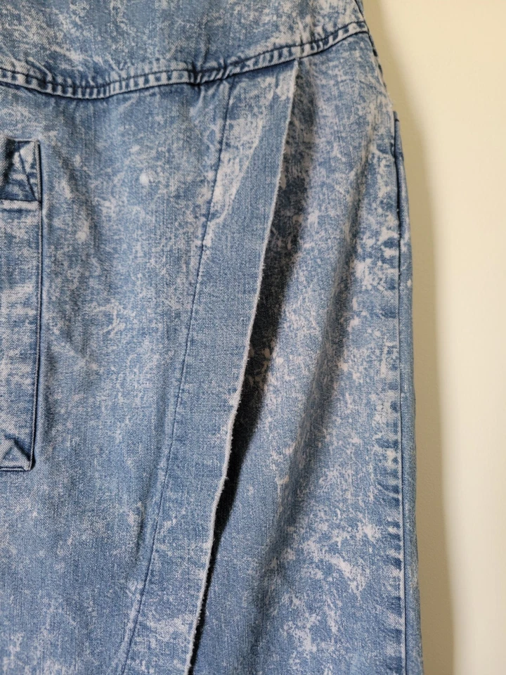 Falda lápiz My Michelle lavado ácido cintura alta años 80 90 de colección ¡Bonita! Foto 4 de 4