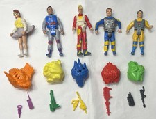 Vintage Kenner Real Ghostbusters Screamin Heroes 1986 Action Figure Set