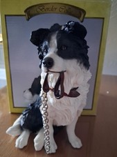 The Leonardo Collection Border Collie LP8278 BNIB