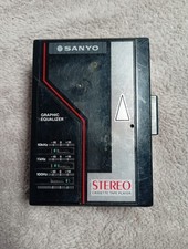 Sanyo MGP 17 Cassette Player Full Working Order See Description 