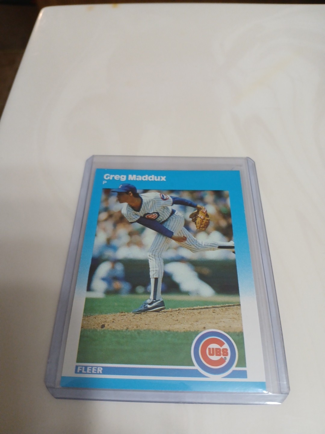 1987 Fleer Update - Greg Maddux #U-68 (RC)