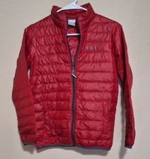 Kids Columbia Red Lightweight Puffer Jacket 10/12