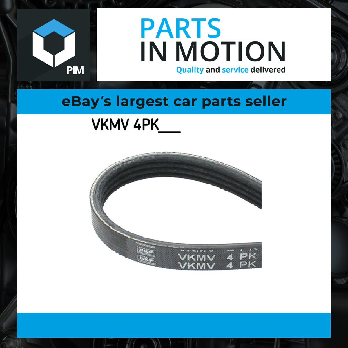 4 Rib Multi V Drive Belt VKMV4PK962 SKF 46542302 60551888 71739623 71753676 New