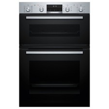Bosch Series 6 MBA578BS7B Electric Built-In Double Oven - Stainless S MBA578BS7B