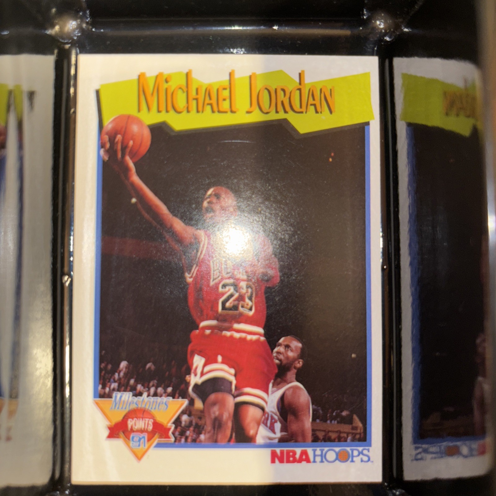 1991-92 NBA Hoops - Milestones Michael Jordan #317