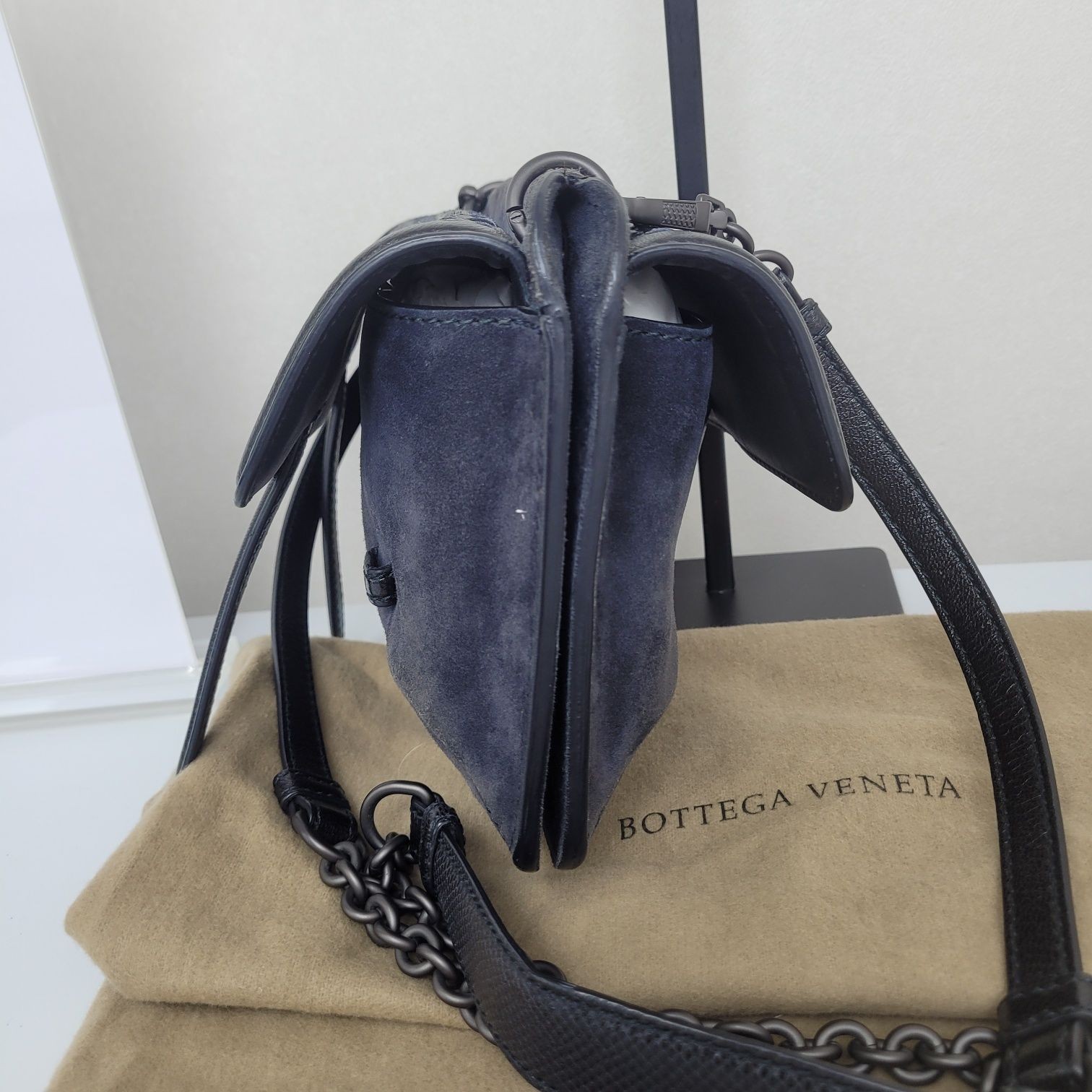Bottega Veneta Suede Karung Crossbody 15 Season Bag 152193574 thumbnail 5