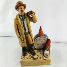 Vintage 1976 Lionstone Limited Edition Rainmaker Decanter Statue Figurine Cork