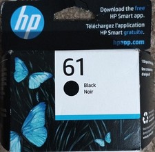 HP 61 Black Ink Printer Cartridge CH561WN Works w/ DeskJet EXP 03/2027