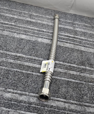 (QTY 3) Proflo PFXCHFT18N Water Heater Connector 3/4'' x 18'' Stainless Steel