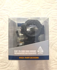 UTG Flip to Side Ring Mount , Picatinny, for Magnifiers & Flashlights, RG-MF30QS