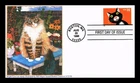 US COVER BRIGHT EYES CATS FIRST DAY ISSUE SCOTT 3232 BILL MAYER ILLUSTRATOR