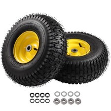 2pcs For John Deere Riding Mowers Replacement 15 X 6.00-6 Tires Assembly 464881 2pcs For John Deere Riding Mowers Replacement 15 X 6.00-6 Tires Assembly 464881