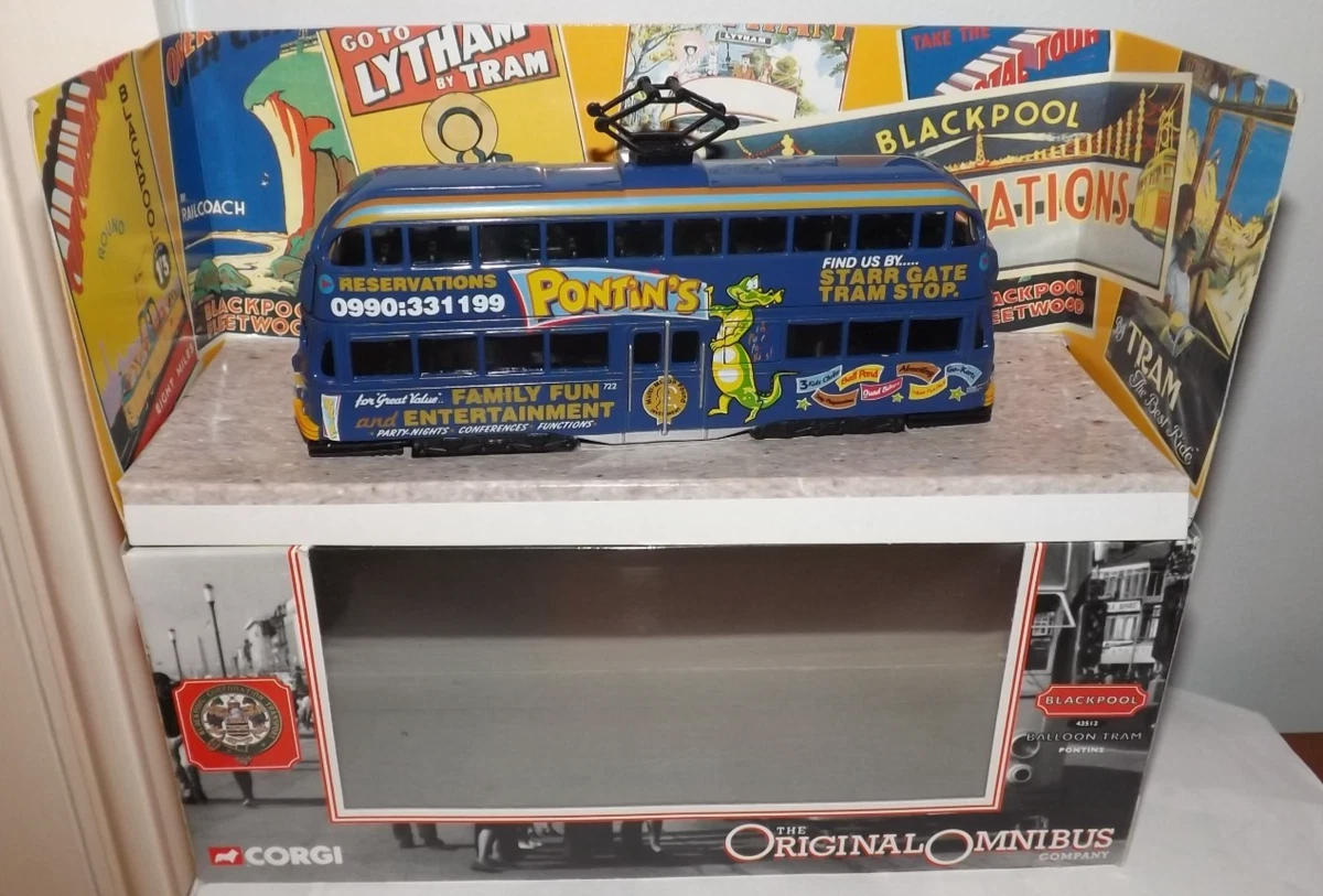 Corgi Classics 1:76 Tram Coca-Cola Blackpool – Modello CC43515 – Confezione Aperta