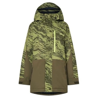 OAKLEY WMNS TNP TBT INSULATED JACKET - SIZE: WOMEN M - DUALITY DBL GREEN