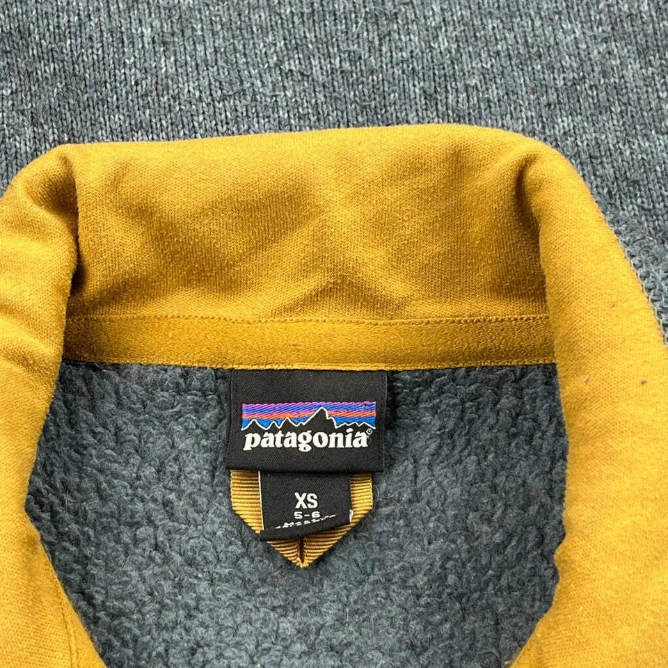 Chaqueta polar Patagonia de 5-6 años - XS gris poliéster Foto 4 de 4
