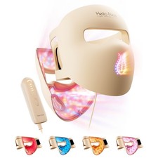 4D Red Light Therapy for Face 311 LEDs Skin Improvement 850nm Infrared Face Mask