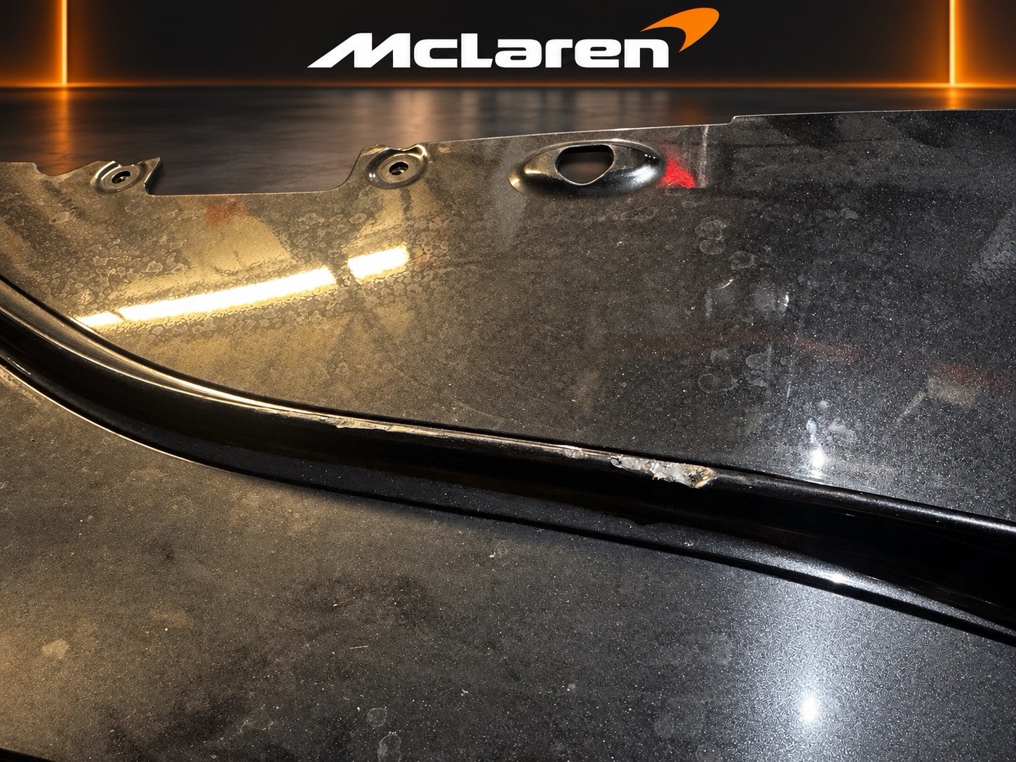 McLaren 720S GT3X 2017-2022 Rear Lower Cover shield P/N 14A3028CP