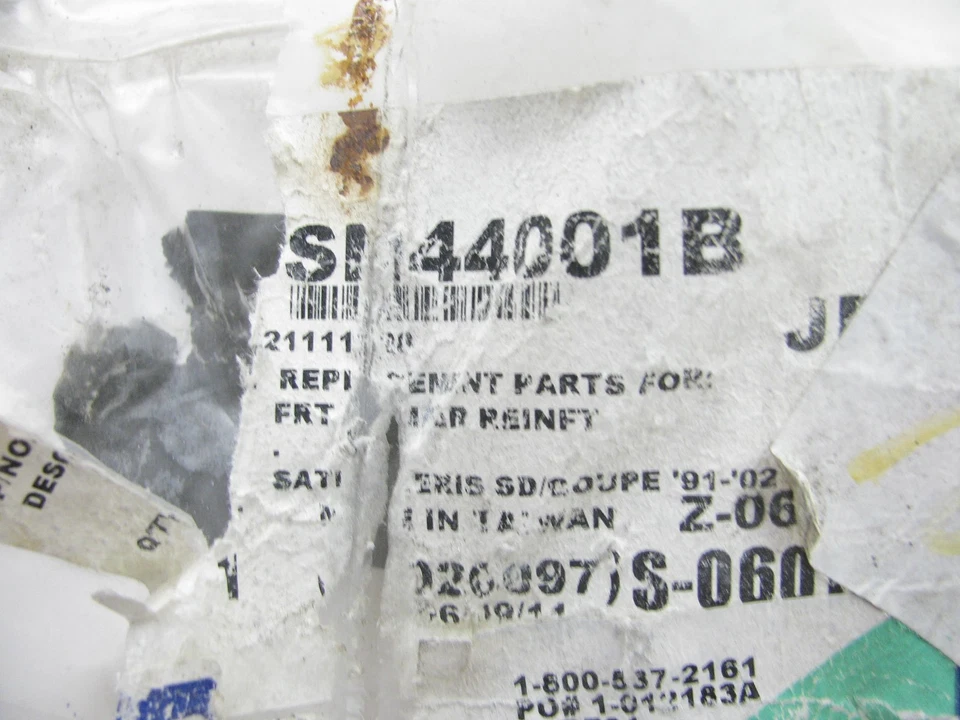 NUEVO - Barra frontal de refuerzo de parachoques delantero para Saturn SC1 SC2 SW1 SW2 1993-2002 Foto 3 de 3