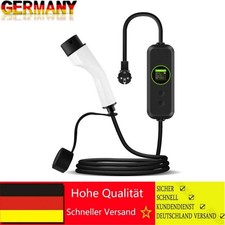 Cavo di ricarica 8A-16A tipo 2 Schuko 3.5KW EV Charger caricabatterie auto elettrica cavo di ricarica