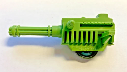 Vintage 1982 GI Joe - Ram Cycle, Side Car Gatling Cannon Gun
