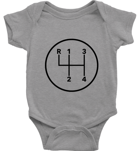 4 Speed Manual Transmission Toddler Kids Tee Youth T-Shirt Infant Baby Bodysuit - Picture 10 of 32
