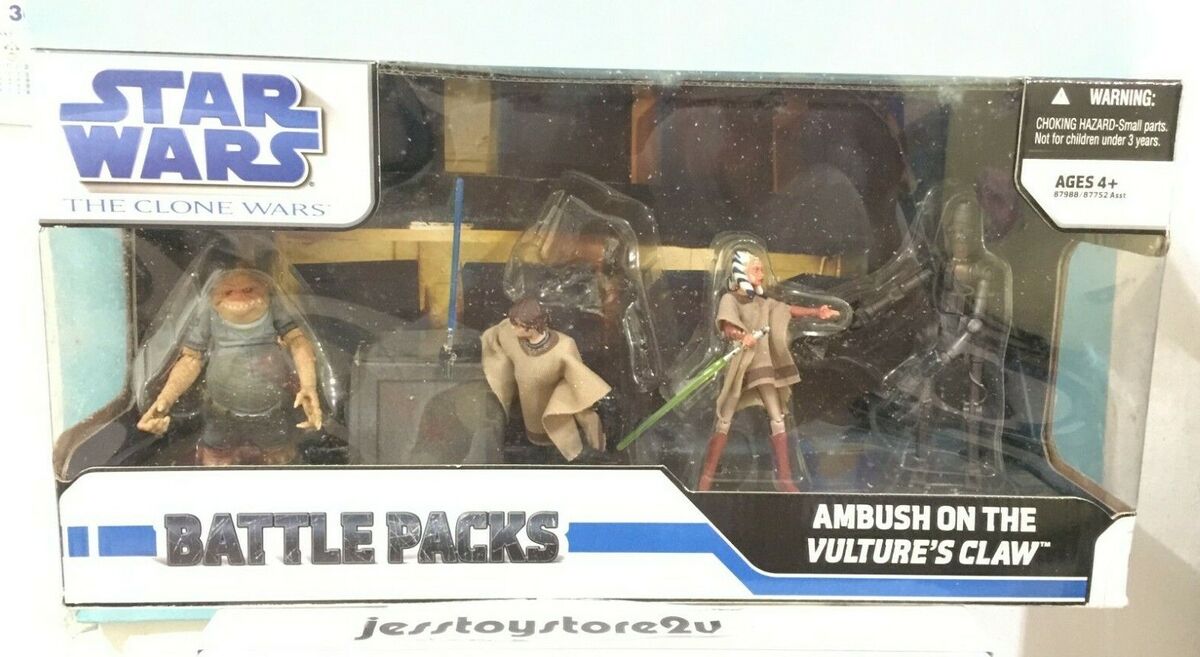 Star Wars Clone Wars Ambush on the Vulture's Claw Battle Star Wars Clone Wars Ambush on the Vulture's Claw Battle