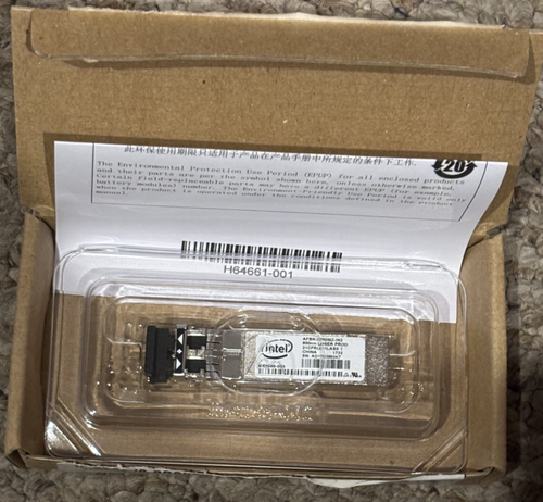 Intel Ethernet SFP+ SR Optics 1g/10G SFP+ SR Optic E10GSFPSRG1P5 NEW - Picture 2 of 4