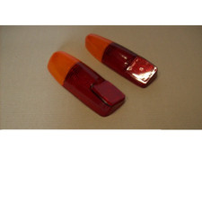 COPPIA PLASTICHE FANALI POSTERIORI FIAT 500 GIARDINIERA Catadiottri non compresi