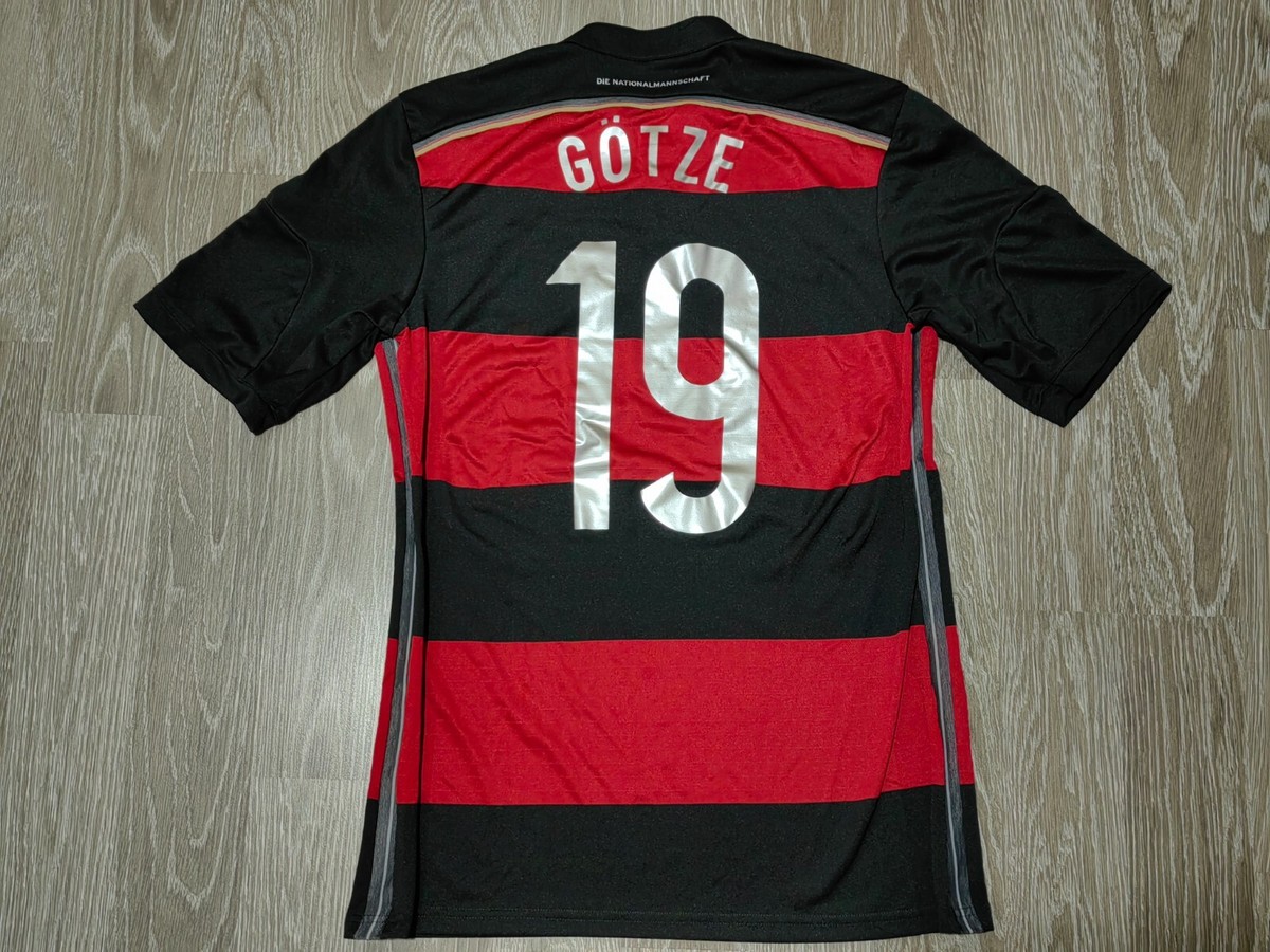 Mario Gotze #19 Jersey Germany Football Shirt Adidas M