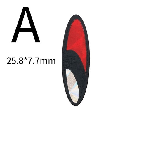 100pcs Holographic Fishing Lure Eyes Realistic Fake Bait Sticker Sea Fishing AU - Picture 3 of 16