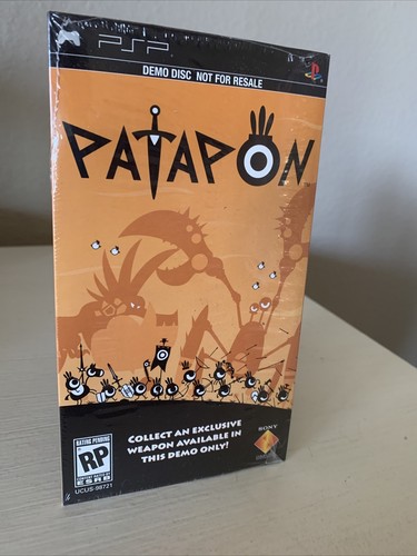 BRAND NEW Factory SEALED PSP Patapon PlayStation Demo Disc W/Exclusive Weapon - Picture 5 of 13