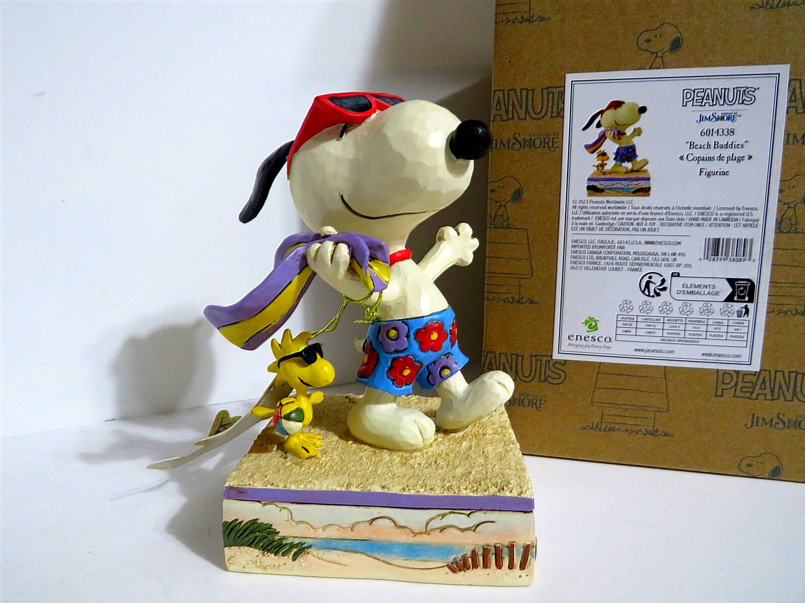 SNOOPY & CHARLIE BROWN EASTER FIGURINE by Jim Shore for Enesco 2023