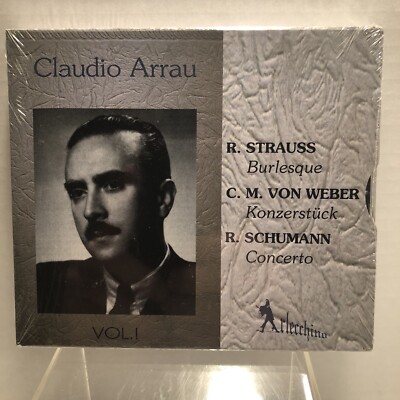 Sealed Claudio Arrau   His Rarest Records Vol. I Italy Import Arlecchino ARL54