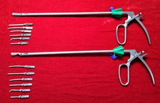 Laparoscopic Bulldog Clamp 10mm With 6 Clips SS Best Quality Instruments - 2pc