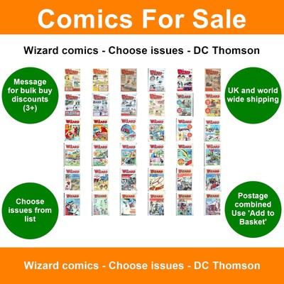 Zauberer Comics - Ausgaben aussuchen - DC Thomson