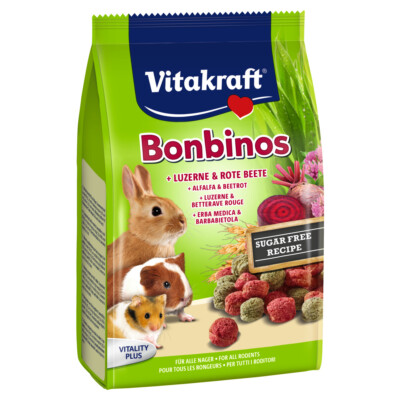 Vitakraft Bonbinos Rote Beete/Luzerne 40 g, Nagersnack, UVP 1,29 EUR, NEU