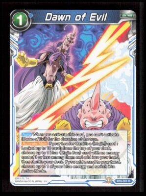 Dragon Ball Super - Dawn of Evil - BT6-051	Destroyer Kings Common CB-1-3-F-10
