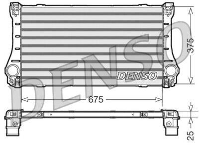 DENSO Intercooler charger DIT50006